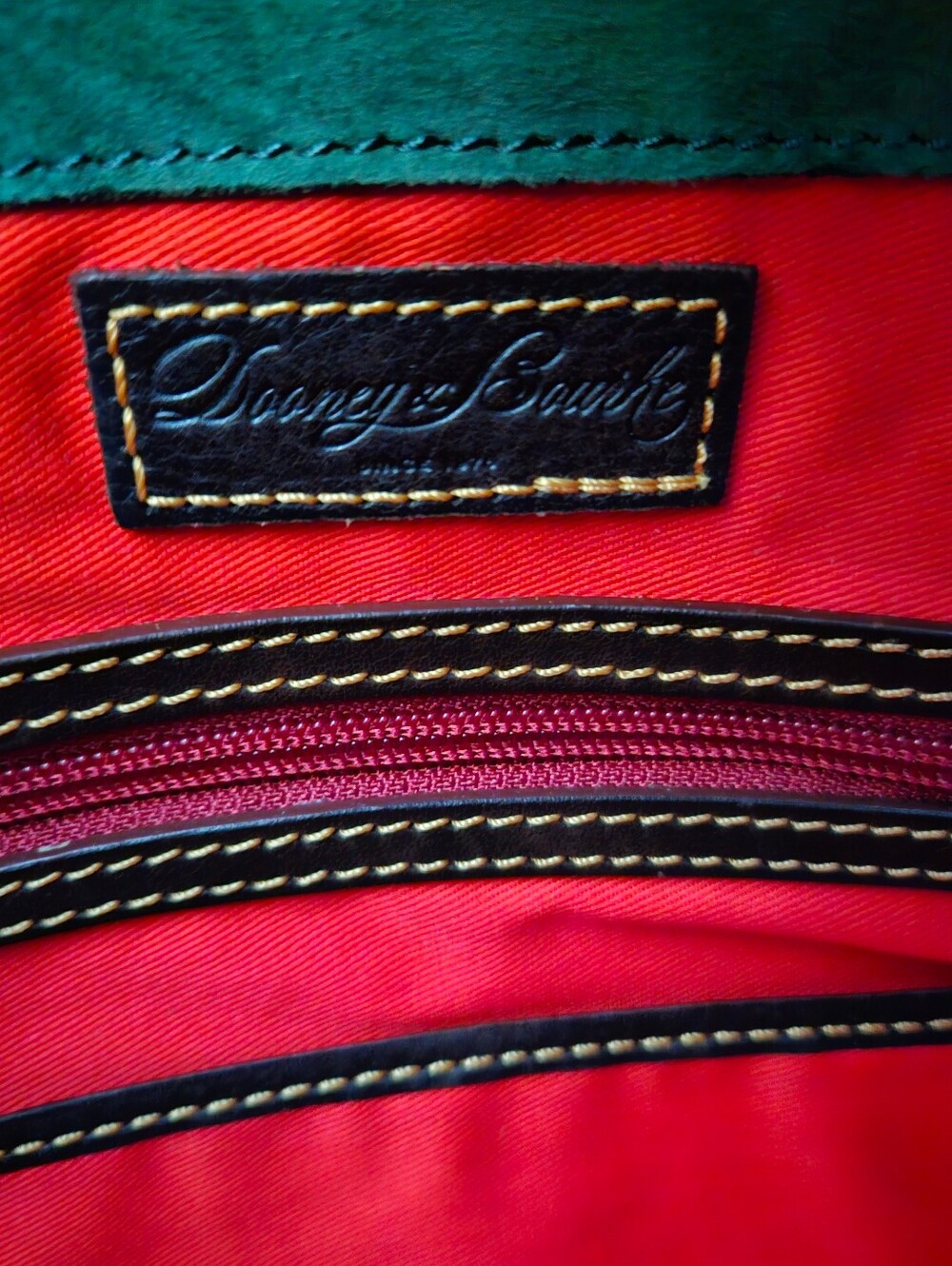 Dooney & Bourke Florentine Satchel - Brown Tmoro - Original Large - Picture 12 of 16